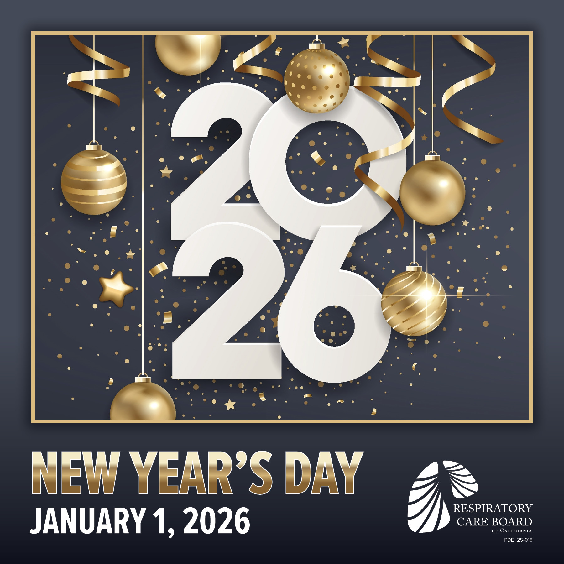Happy New Year from the Respiratory Care Board